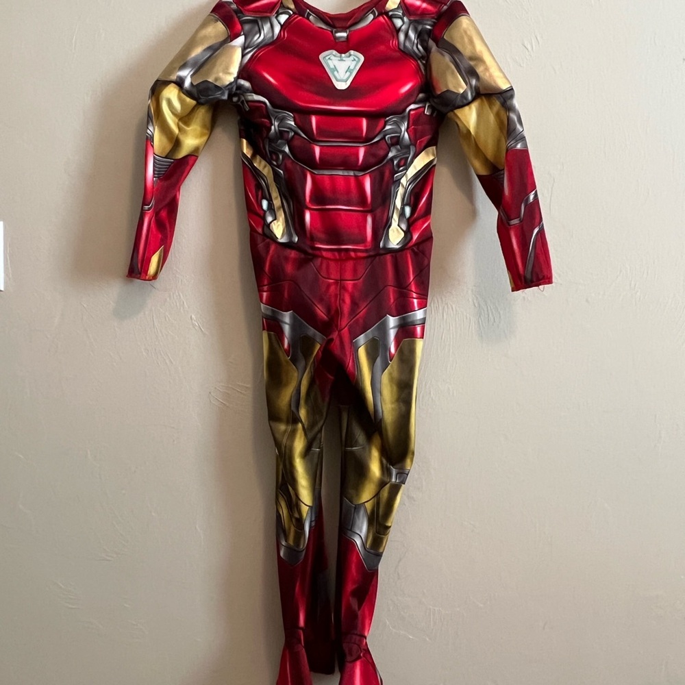 Ironman Red and Gold Superhero Costume for Kids - YM